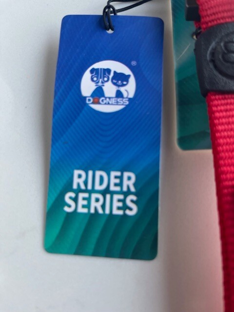 Dogness Safety Leash Rider Series Short 1x8.3in/2.5x21cm RED Car Riding Pets NEW
