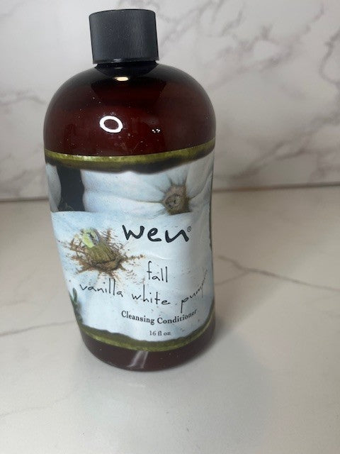 Wen Chaz Dean Fall Vanilla White Pumpkin Cleansing Conditioner 16oz w/Pump, NIB