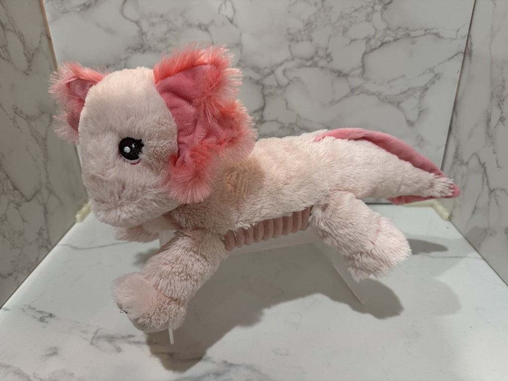 Girl Scout Cookie Rewards Plush Lucy the Axolotl Pink 2024 Own Your Magic