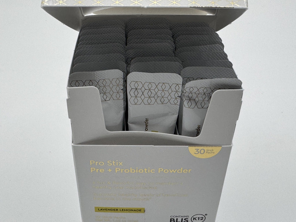 Boka Well Pro Stix Pre+Probiotic Powder Lavender Lemonade, 30 Count, Exp. 03/26