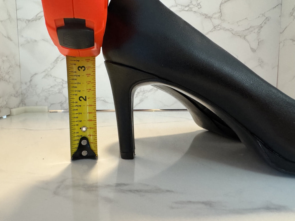 Womens Bandolino Leather Black Pumps, Banbatell 03-SC, 3 inch Heels, Size 9M