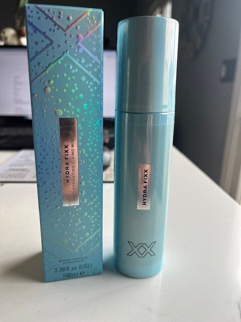 XX Revolution Makeup Hydra Fixx Hydrating Fixing Mist 3.38 oz for Thirsty Skin