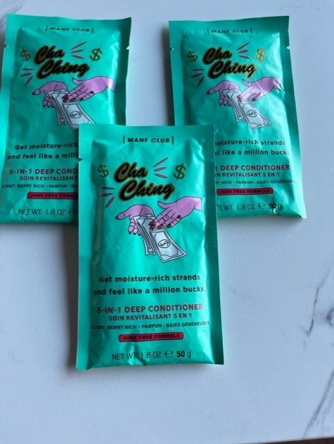 5 Mane Club 5-in-1 Deep Conditioner Cry Baby, Cha Ching, Expert 1.8oz Lot of 5