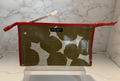 KATE SPADE Medium Heddy Cosmetic Pouch Biege Cow Print Handbag/Makeup Bag, NWOT