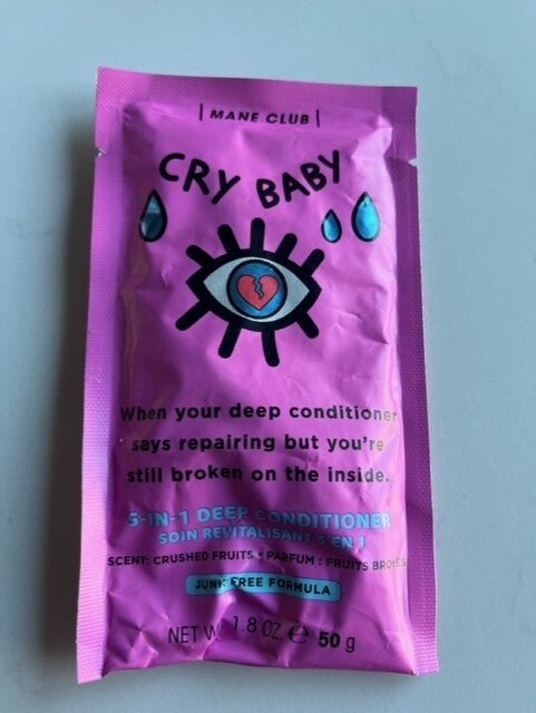 5 Mane Club 5-in-1 Deep Conditioner Cry Baby, Cha Ching, Expert 1.8oz Lot of 5