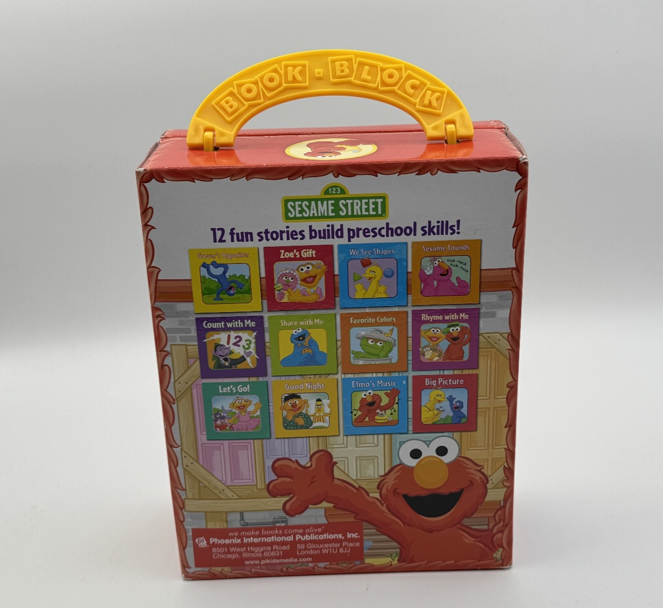 Sesame Street 12 Board Books, Pre School, Toddler, Pre-owned,Excellent condition