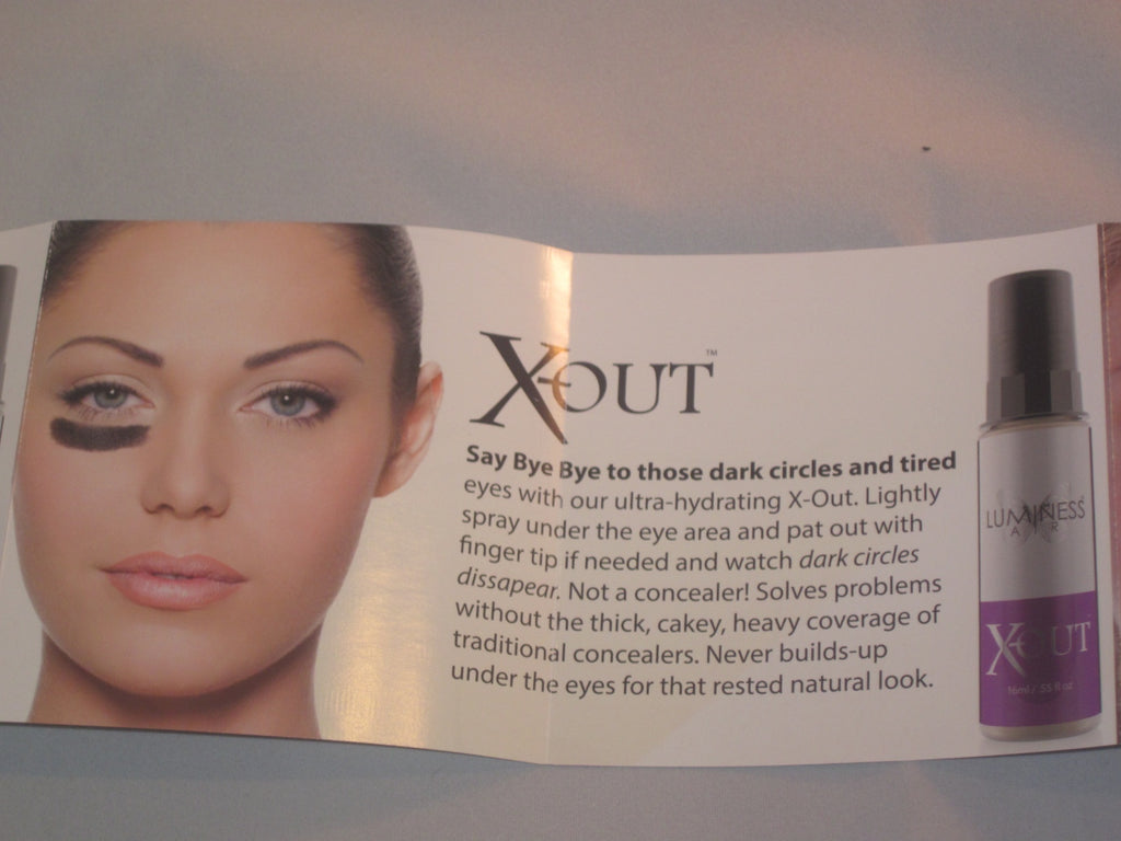 New Luminess AirBrush Makeup X-Out Concealer "Dark" Ultra Hydrating Dark Circle