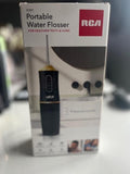 RCA Portable Water Flosser Healthier Teeth & Gum 3 Levels Rechargeable,  4 Tips
