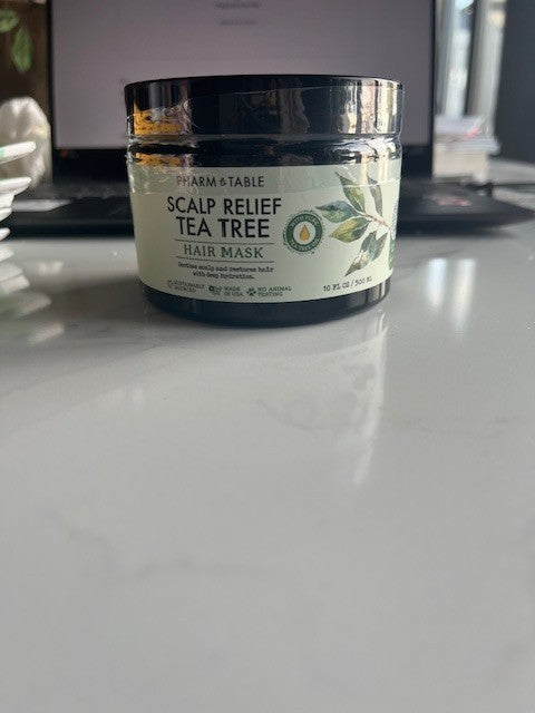 Pharm to Table Scalp Relief Tea Tree Hair Mask SOOTHES SCALP,Restore 10oz SEALED