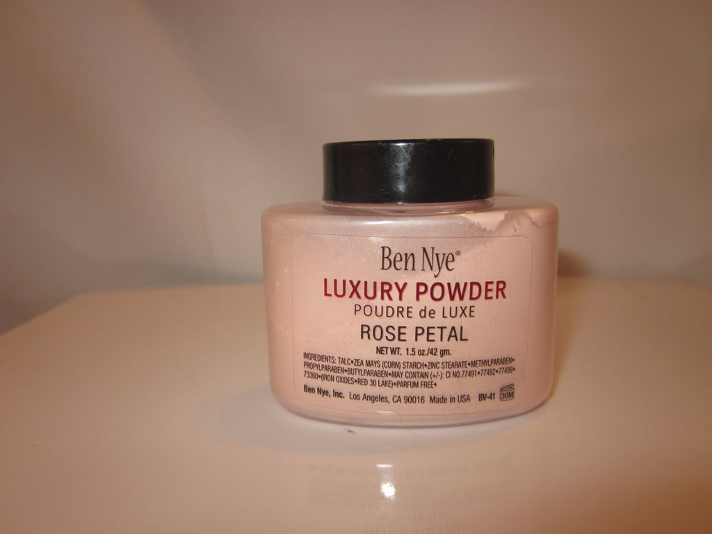 Ben Nye Rose Petal Powder 1.5oz Authentic Luxury Face Makeup Jennifer Lopez