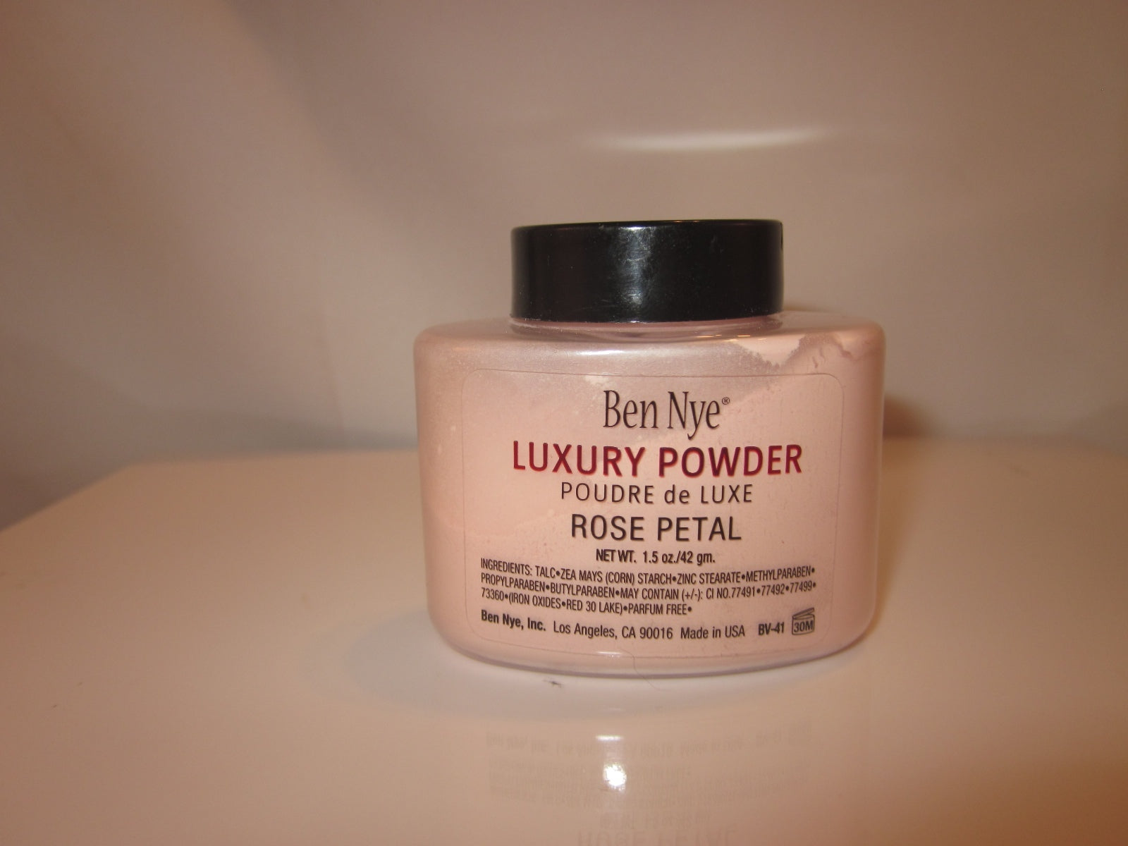 Ben Nye Rose Petal Powder 1.5oz Authentic Luxury Face Makeup Jennifer Lopez
