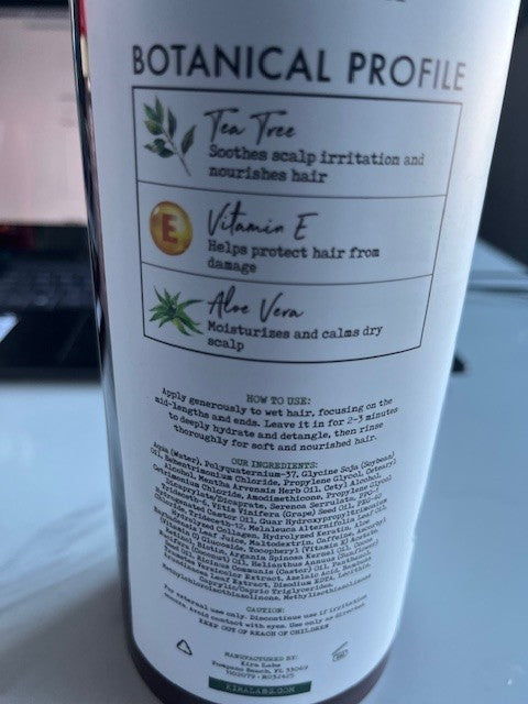 Pharm to Table Scalp Relief Tea Tree Revitalizing Conditioner 33oz Scalp Soothin