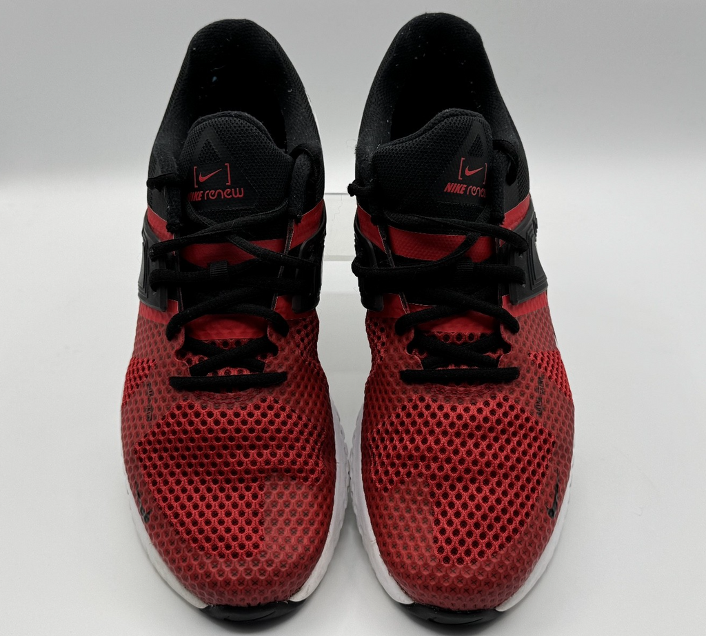 Nike Men's Renew Fusion 'University Red/Black/White' Size 10.5 Running Pre-owned