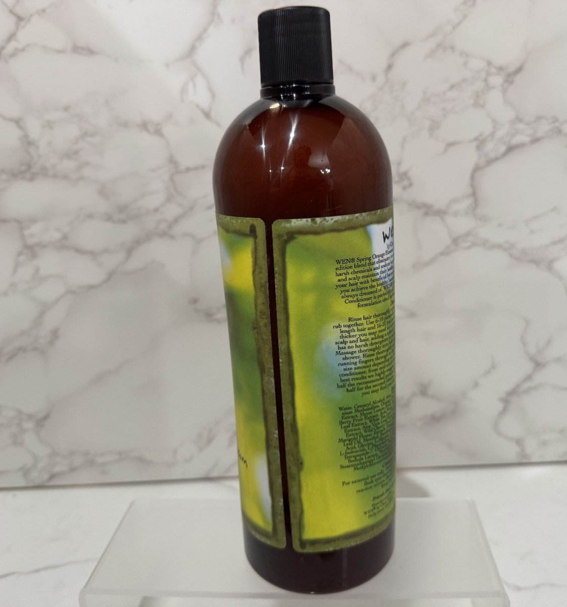Wen Spring Orange Blossom Cleansing Conditioner 32 fl oz / 946ml w/ Pump, NEW