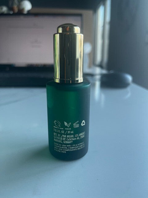 Milani Green Goddess Glow Oil Calms w/Sativa seed oil 1oz/30ml, Plant Base, NIB