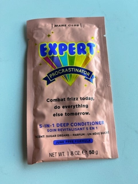 5 Mane Club 5-in-1 Deep Conditioner Cry Baby, Cha Ching, Expert 1.8oz Lot of 5