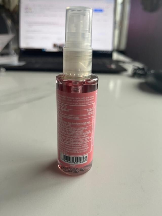 Bath and Body Works Travel Size TWISTED PEPPERMINT hand cream & Bacterial Spray