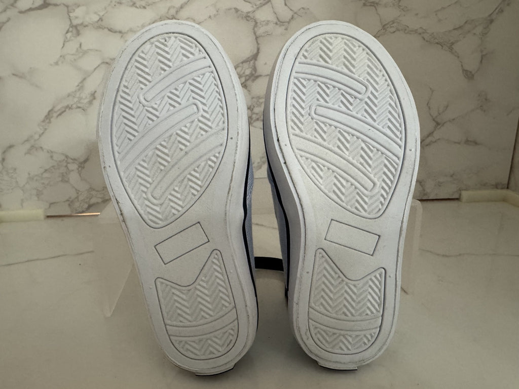 Janie and Jack Toddler Size 9 Denim Blue Slip On, Unisex Pre-owned Excellent