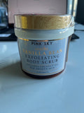Pink Sky Brown Sugar Soothe Vanilla Be Exfoliating Scrub w/Essential Oils SEALED