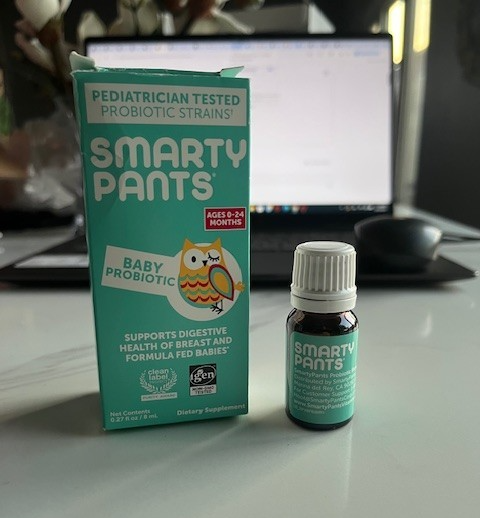 Smarty Pants Baby Probiotic Drops Fussiness Crying 0-24 Months 8 ml 02/26 NIB