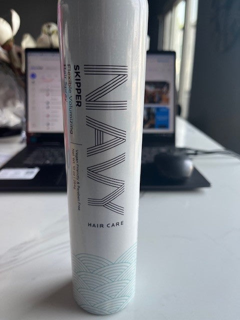 NAVY Haircare Skipper Flexible Volumizing Hair Spray 10 oz Vegan Friendly NEW