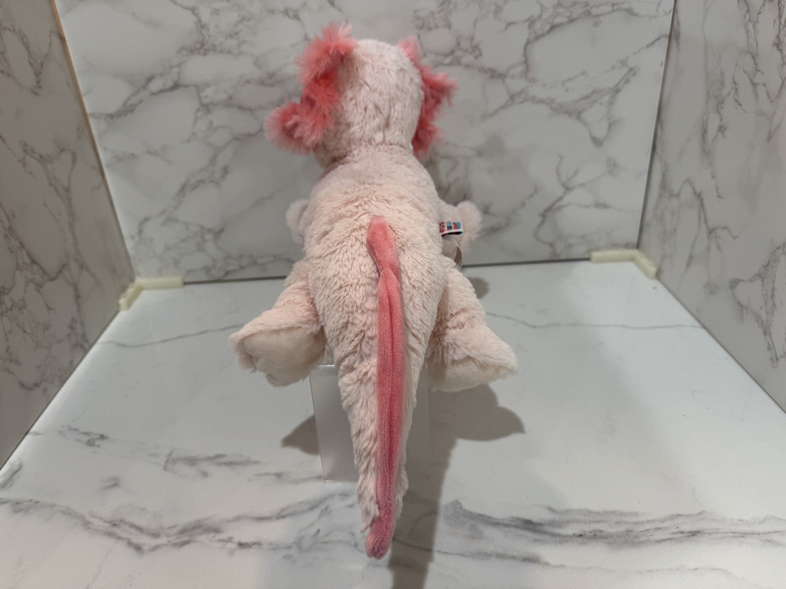 Girl Scout Cookie Rewards Plush Lucy the Axolotl Pink 2024 Own Your Magic