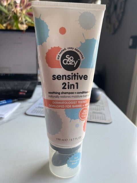 2X So Cozy Sensitive 2 In 1 Soothing Shampoo + Conditioner 6.7oz  Babies & Kids