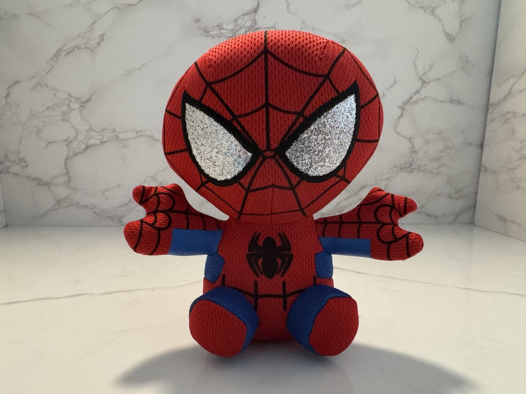 Ty Marvel Spider-Man Beanie Ballz Plush 6” Pre-Owned Soft Stuffed Toy Excellent