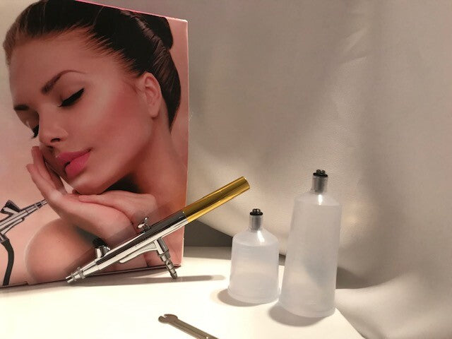 AIRBRUSH Beauty Tan Sunless Spray Tanning or makeup Stylus use w/Luminess System