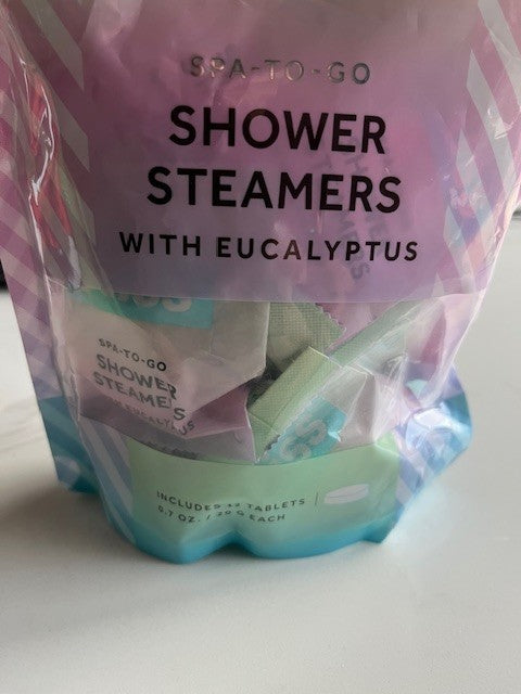 Energizing Shower Spa Eucalyptus Shower Steamers by Bliss 12ct tablets,Relax NIB