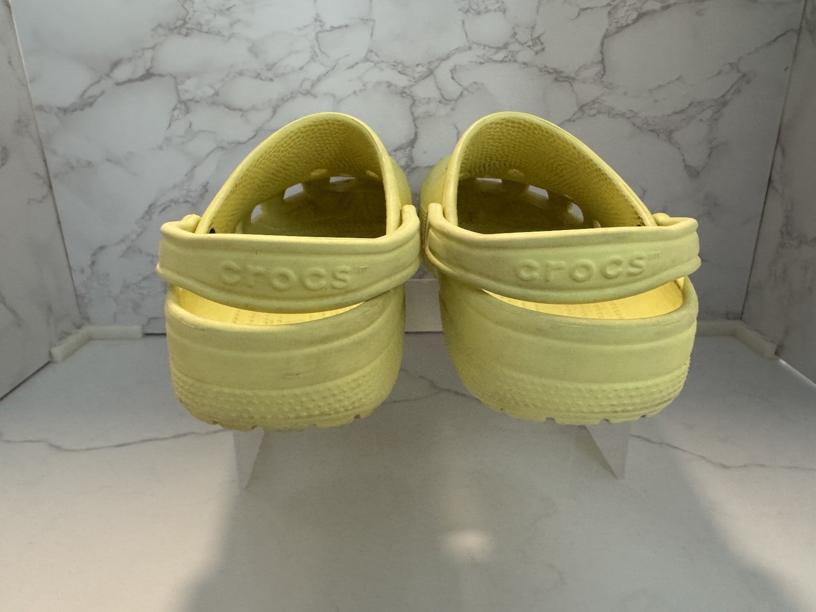 Crocs Classic Shoes Yellow Slip On Clogs Sandals Waterproof Sz Men’s 10 Women 12