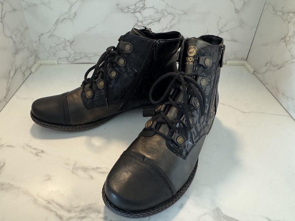 Remonte Rieker Chandra 91 Combat Boots Clark Collection Size 42, Pre-owned, Exce