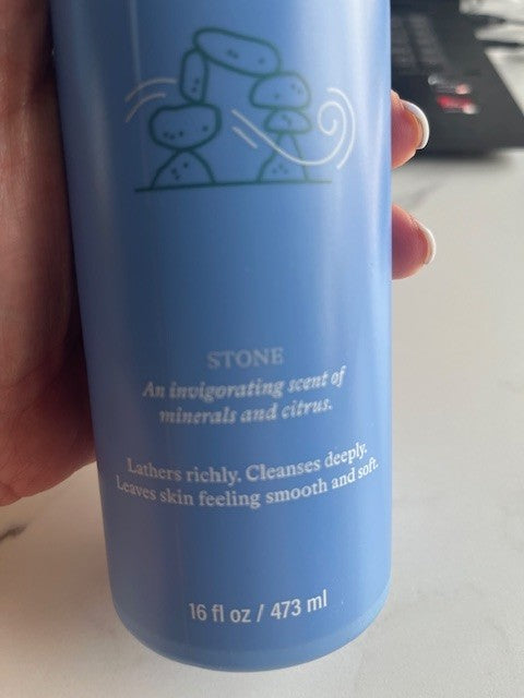 Harry'S Men's Cleansing Body Wash, Stone Scent, 16 oz Foaming Lather Wash SEALED
