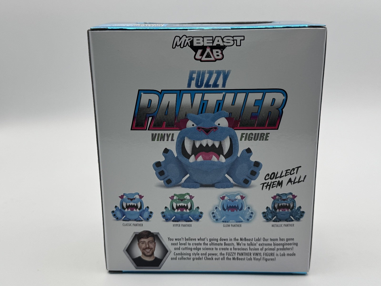 2024 SDCC Exclusive LE3000 Moose Toys MrBeast Lab Fuzzy Panther Vinyl Figure NIB