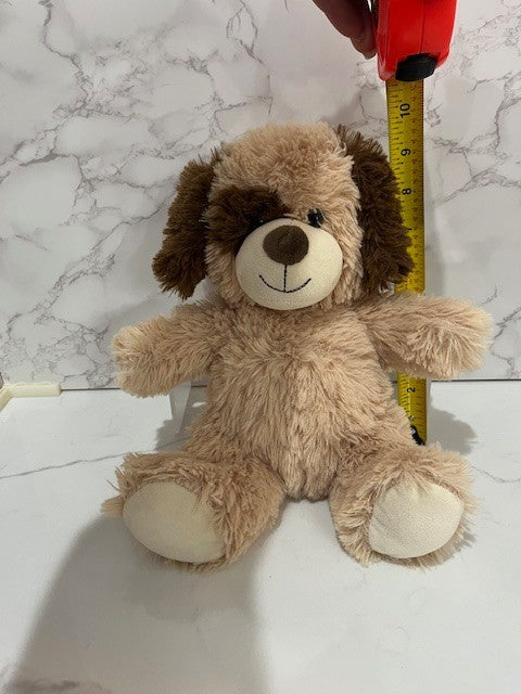 KellyToy Puppy Dog Brown Tan Stuffed Animal Plush 10" 2020, Pre-Owned, Excellent
