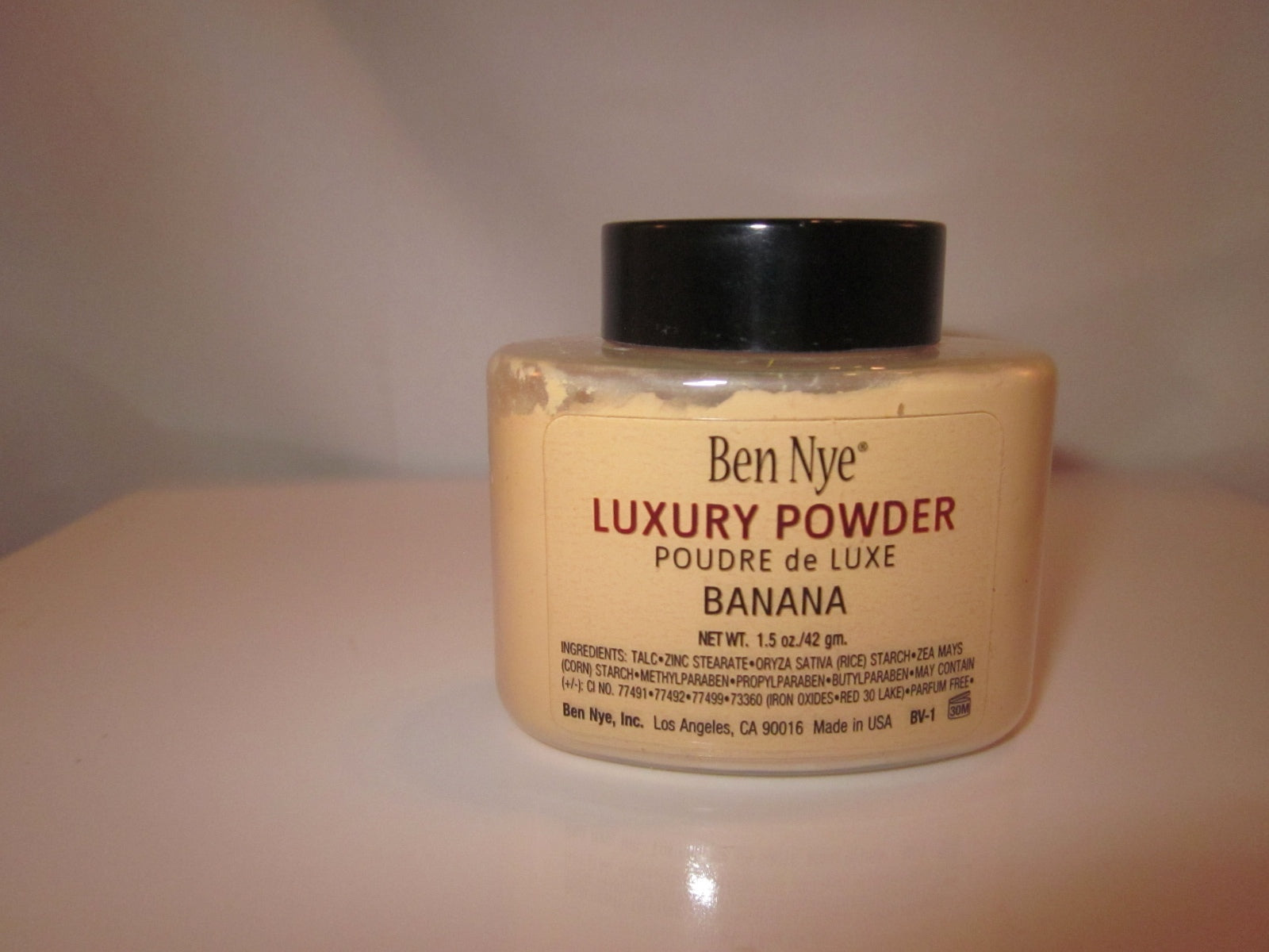 Ben Nye Banana Powder 1.5oz Authentic Luxury Face Makeup Kim Kardashian, Sealed