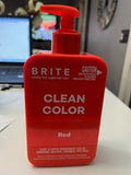 Brite  C0ruelty Free Clean Color Vegan Permanent Hair Color RED NEW