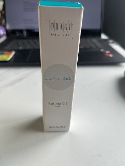OBAGI Medical Obagi360 Retinol 0.5 Cream 1 oz Smooth Skin Texture SEALED NIB
