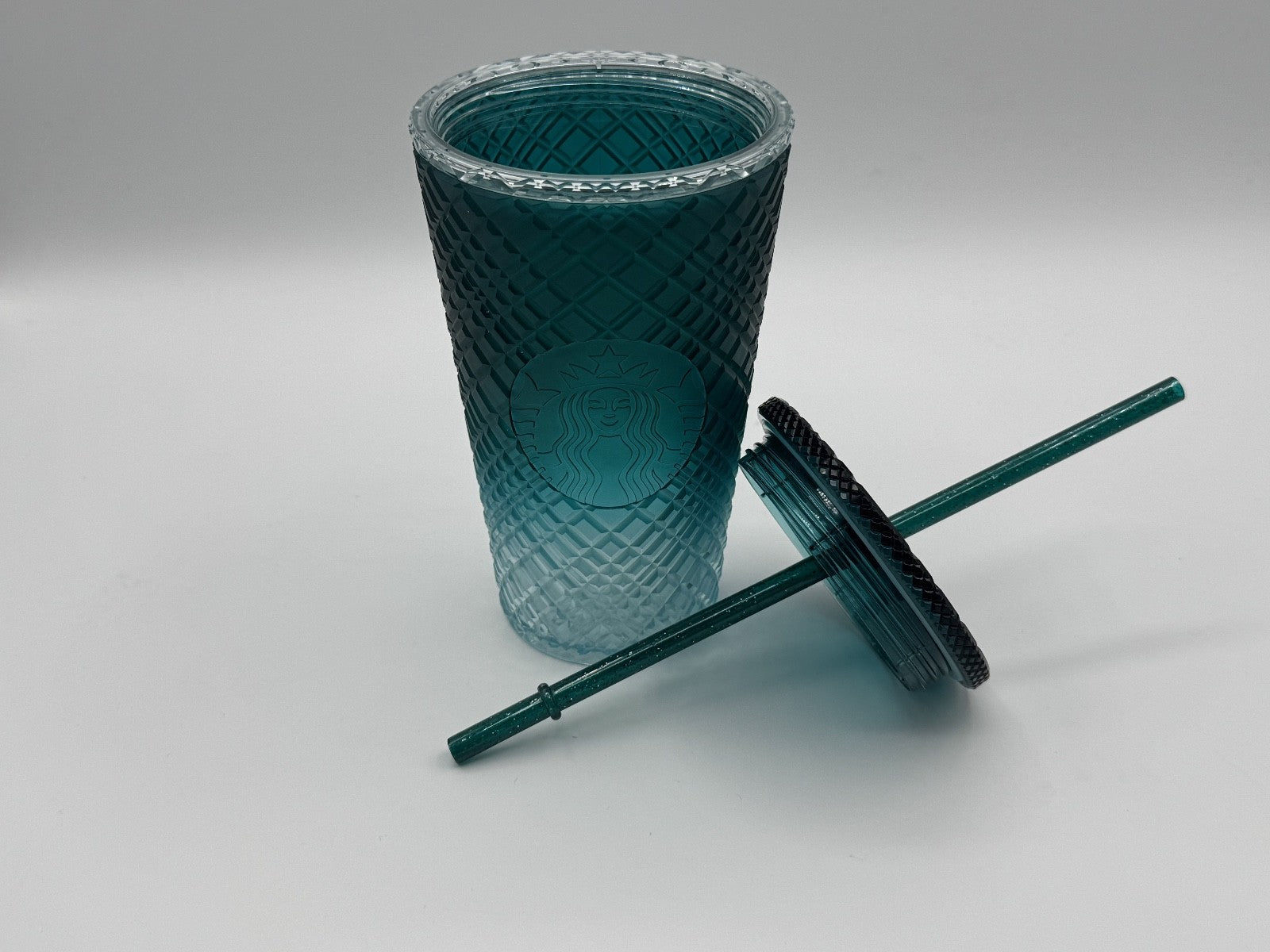 Starbucks 2021 Holiday Green Jeweled  16 Oz Tumbler, Grande, New