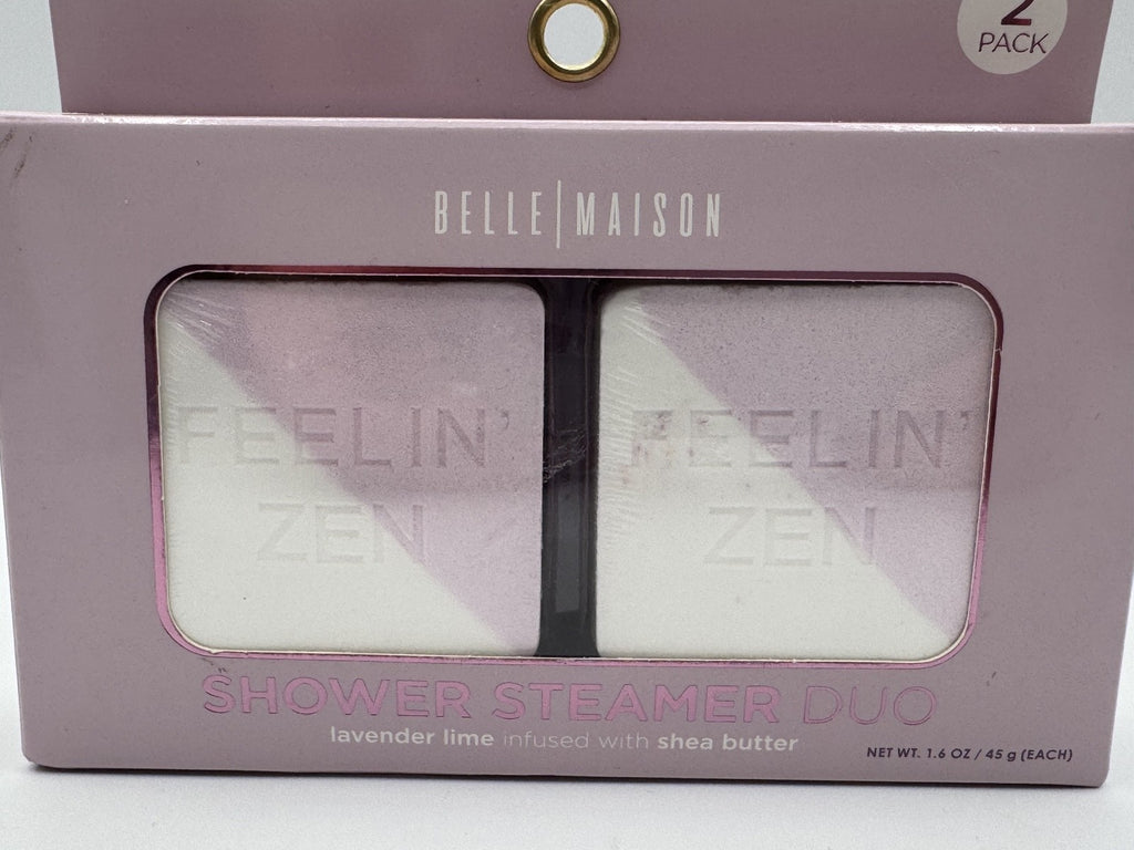 2 pk.-Belle Maison Shower Steamer Set Lavender & Coconut Duo Set, 4pc NIB