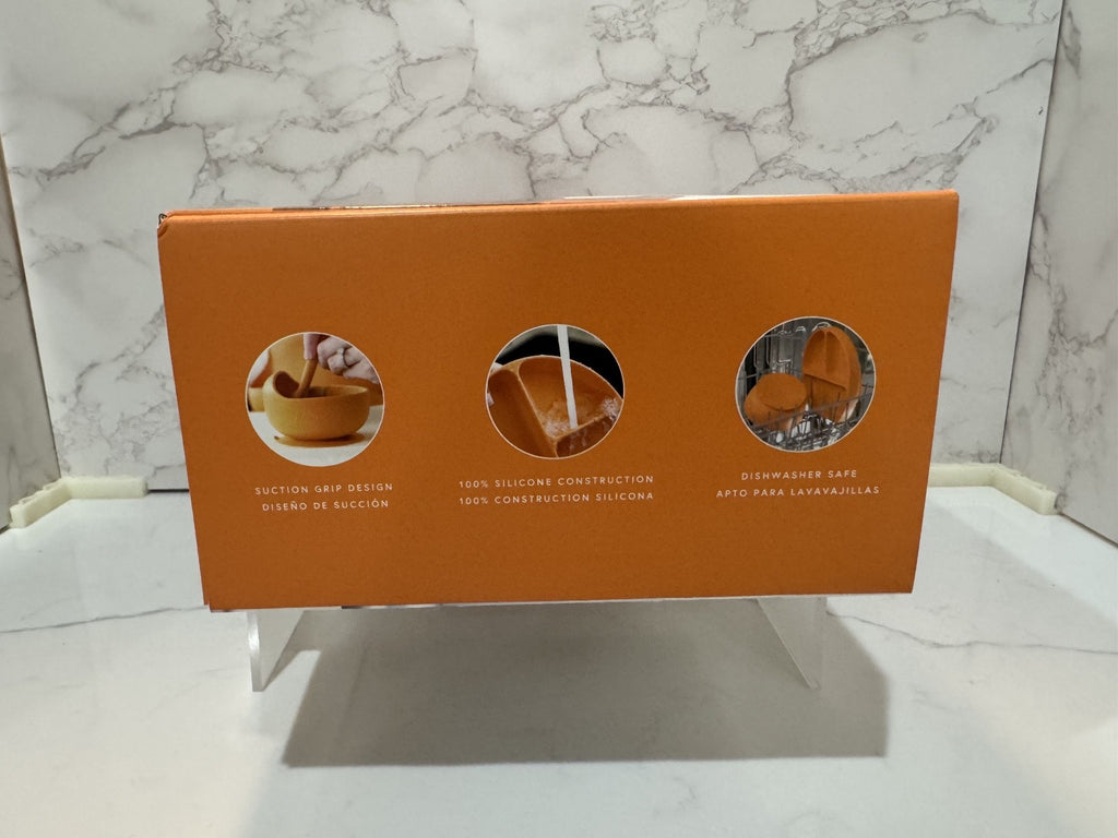 Quark Feedi 5-Piece Silicone Baby Feeding Set  Easy to Clean, New in Box Sealed
