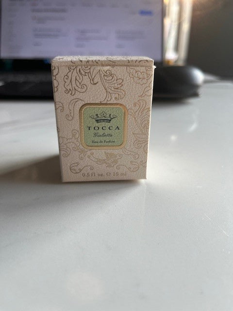 TOCCA ~ GIULIETTA EAU DE PARFUM SPLASH ~ 0.5, 15 ml. NIB