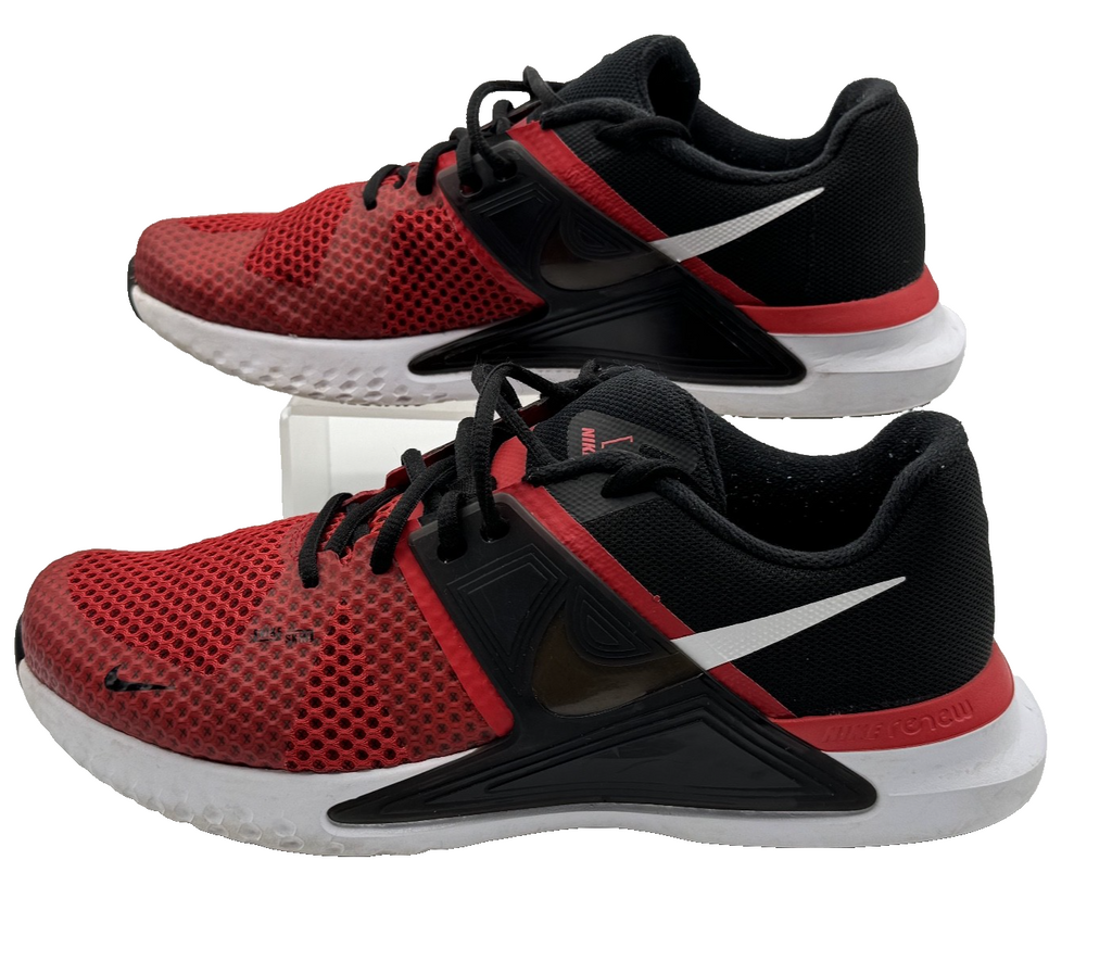 Nike Men's Renew Fusion 'University Red/Black/White' Size 10.5 Running Pre-owned