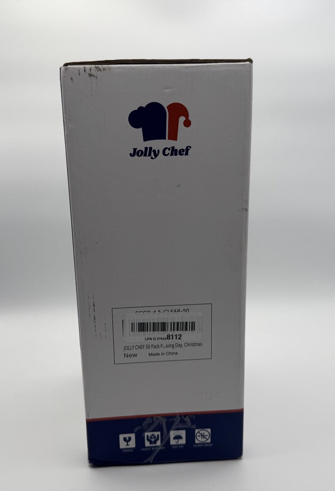 Jolly Chef 4.5oz Champagne Flutes 50-Count 2-Piece, Celebrations, New Year, New