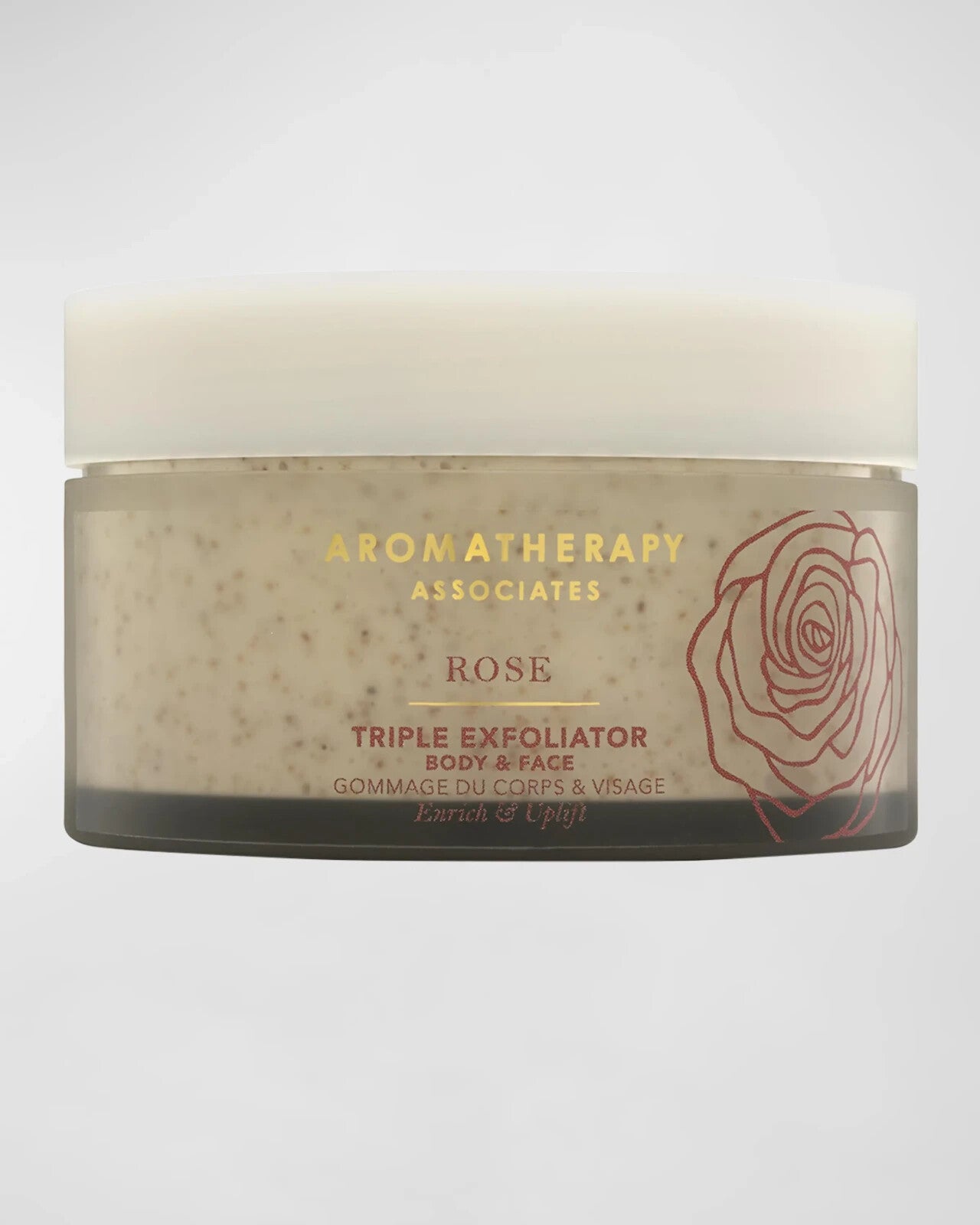 Aromatherapy Associates London Rose Triple Exfoliator Body & Face Microderma NIB