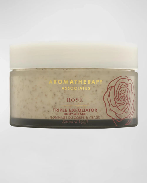 Aromatherapy Associates London Rose Triple Exfoliator Body & Face Microderma NIB