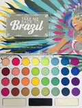 BH Cosmetics 35-Color TAKE ME BACK TO BRAZIL EyeShadow Palette W/Free Brush