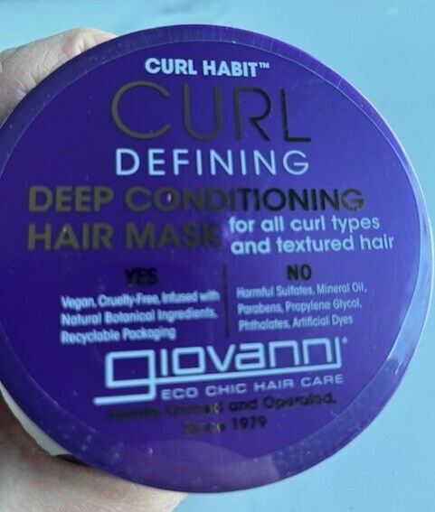 Curl Habit Curl Defining Deep Conditioning Hair Mask  ALL Hair Types, No Paraben