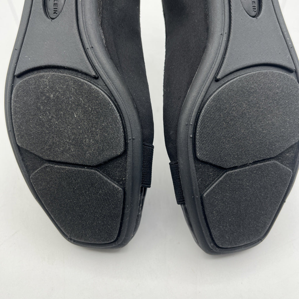 Anne Klein Signature AKUPLIFT 2 iflex Women Shoes Sz 8M Ballet black Slip on NIB