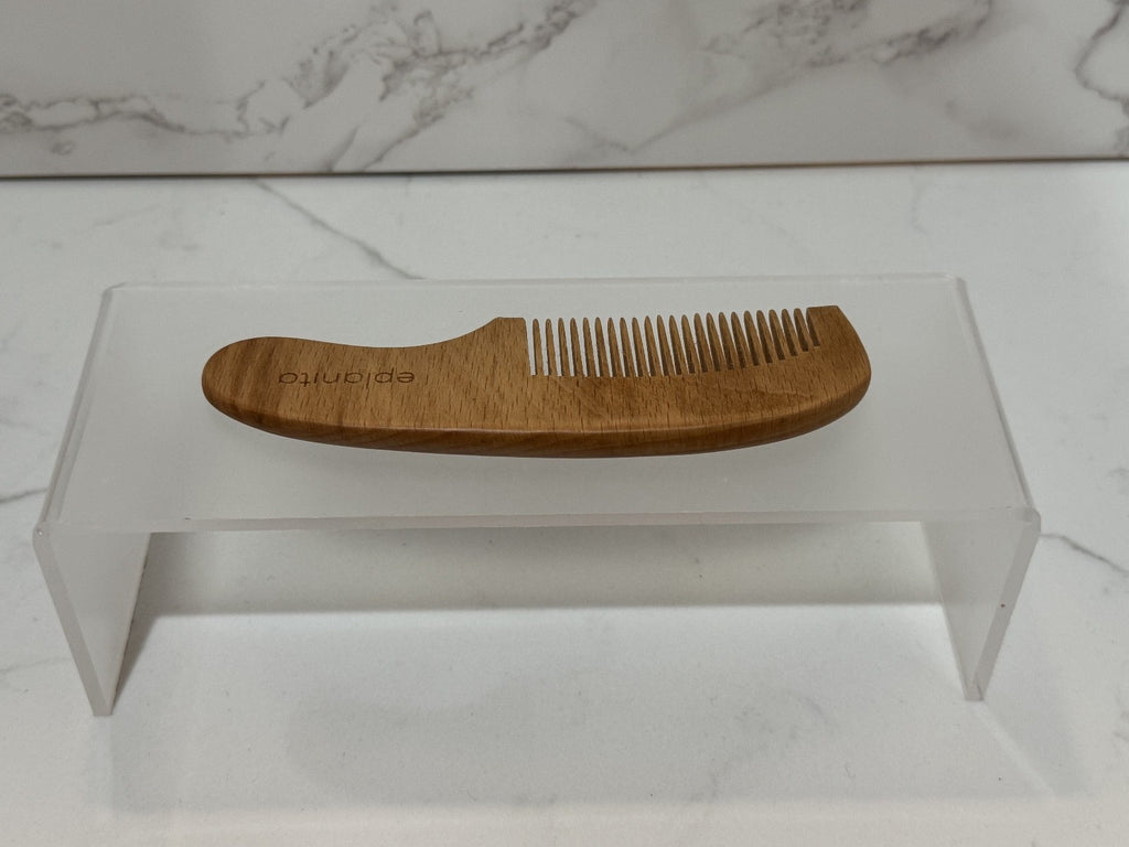 Eplanita 3PC Baby Wooden Natural, Hypoallergenic Hairbrush Set, Children NIB
